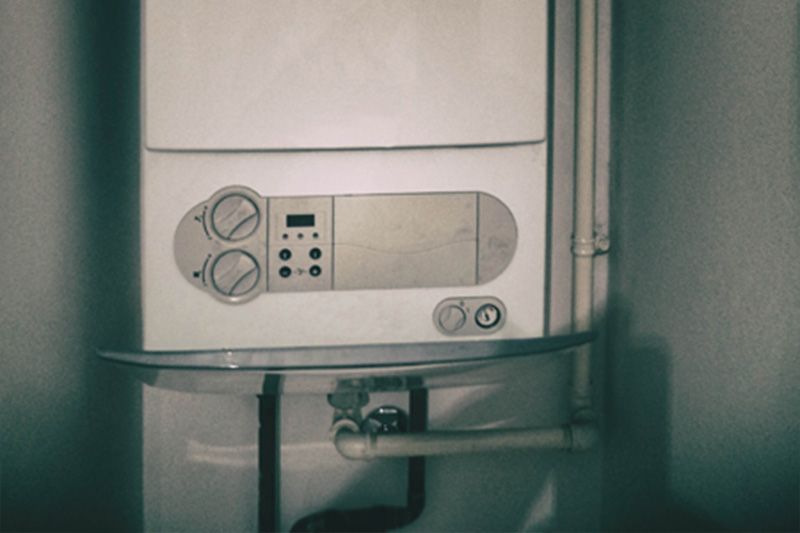 Image of a furnace. What are the different Types of furnaces?